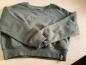 Preview: Kids Basics Sweatshirt grün meliert Größe 122/128
