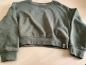 Preview: Kids Basics Sweatshirt grün meliert Größe 122/128