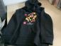 Preview: Kinder Pullover UEFA EURO 2024 Hoodie Deutschland - Schwarz Größe 122/128