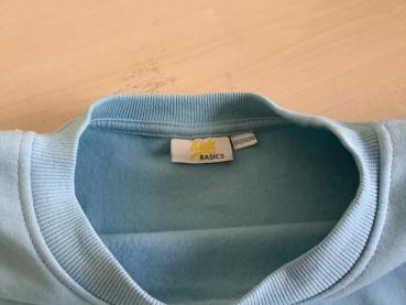 Kids Basics Langarmshirt, hellblau Größe 122/128