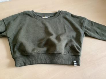 Preview: Kids Basics Sweatshirt Sage Green Größe 110/116