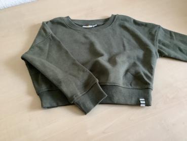 Preview: Kids Basics Sweatshirt Sage Green Größe 110/116