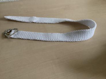 Damen Gürtel Größe 70,07cm lang weiß, Neu
