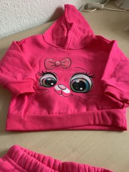 Mädchen Joggen Anzug 9-12 Monate Neu
