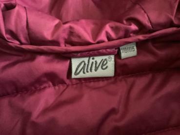 Kinder-Alive Winterjacke / Steppjacke Magenta Größe 110/116