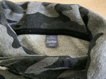 Kinder Pullover NYC Brooklyn Camouflage Hoodie 1982,Größe 122