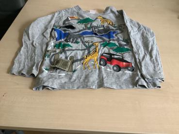 Langarmshirt mit Tiermotiven für Kinder 