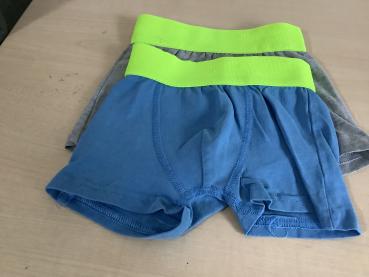 Bequeme Boxer Shorts im Set (blau und grau)