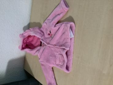 Kuscheliger rosa Hoodie für Kleinkinder