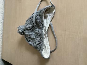 Gestrickte Mütze mit Fleece-Innenfutter Größe 47