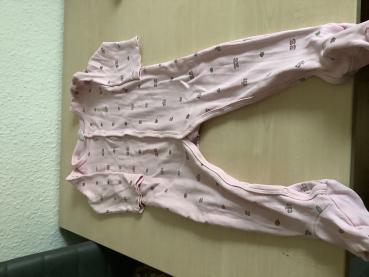 Pinkes Baby-Strampler mit Blumenmuster