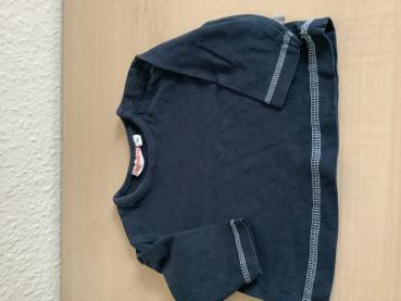 Dunkelblaues Langarmshirt für Babys