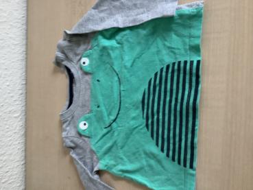 Kinder Langarmshirt mit Froschmotiv