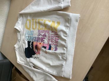 Kinder Sweatshirt mit buntem Aufdruck gr.122