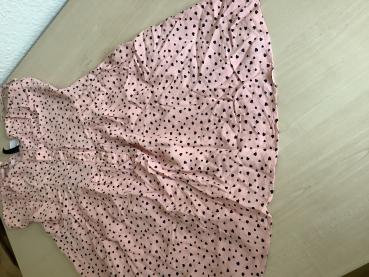 Damen Rosa Herzchenkleid mit Spaghettiträgern