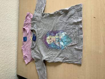 Elsa und Anna Kinder T-Shirts Set,Größe 86-92