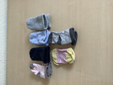 Bunte Kinder-Socken im 6 Set,Größe 62