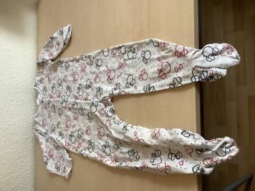 Kuscheliger Baby Overall mit Blumenmotiv, Größe 86/92
