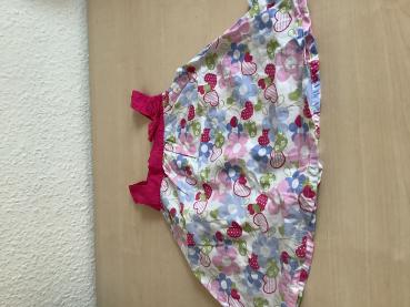 Blumenmuster Sommerkleid für Mädchen, Größe 80