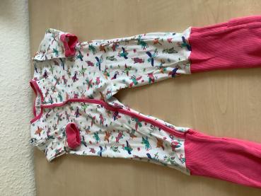 Bunt bedruckter Kinderstrampler mit kurzem Arm,Größe 74