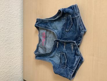 Kinderjeans-Weste, Größe 116