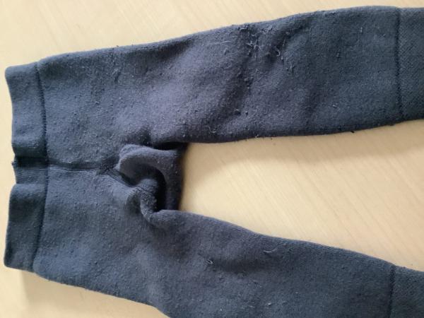 Fleece-Leggings für Babys/Kleinkinder, Marine-Blau Größe 74/80