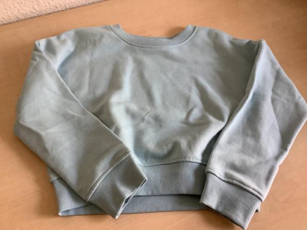 Kids Basics Langarmshirt, hellblau Größe 122/128