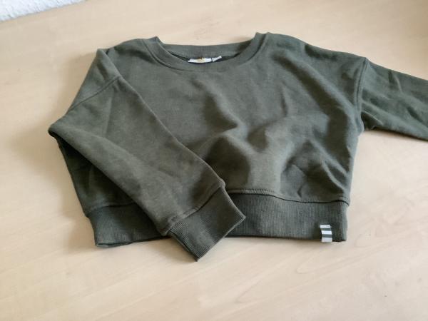 Kids Basics Sweatshirt Sage Green Größe 110/116