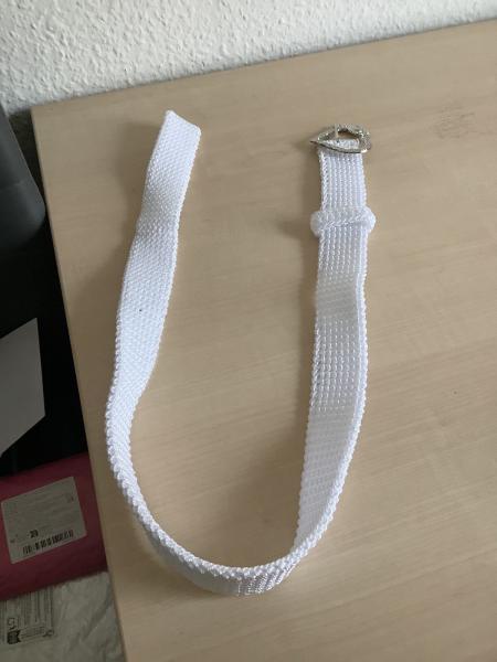 Damen Gürtel Größe 90,02cm Lang weiß, Neu