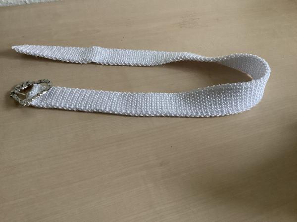 Damen Gürtel Größe 70,07cm lang weiß, Neu