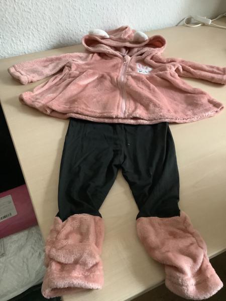 2 Sück Doppelseitiger Fleece-Satz Mädchen