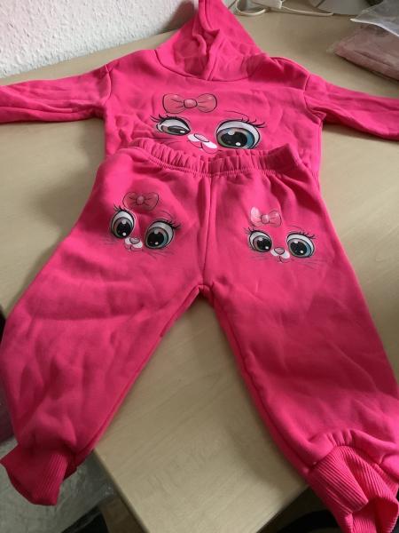Mädchen Joggen Anzug 9-12 Monate Neu
