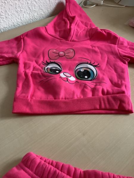 Mädchen Joggen Anzug 9-12 Monate Neu