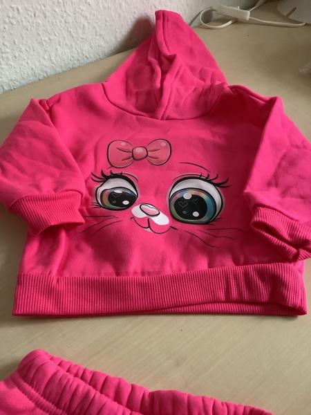 Mädchen Joggen Anzug 9-12 Monate Neu
