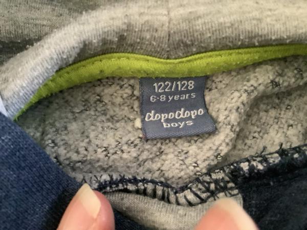 dopodopo boys Hoodie "High 5 For Me" - Kinder Pullover mit Kapuze Größe 122/128