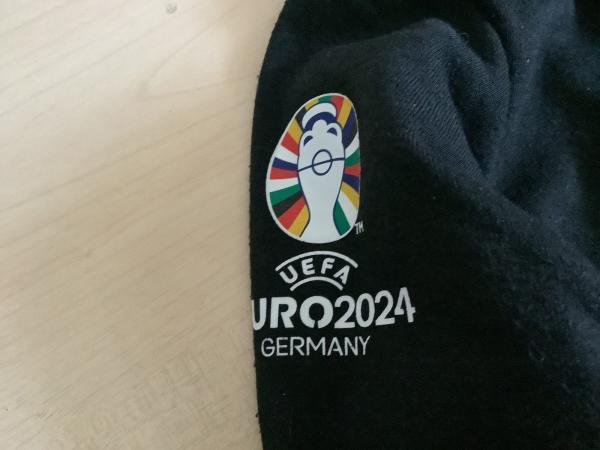 Kinder Pullover UEFA EURO 2024 Hoodie Deutschland - Schwarz Größe 122/128