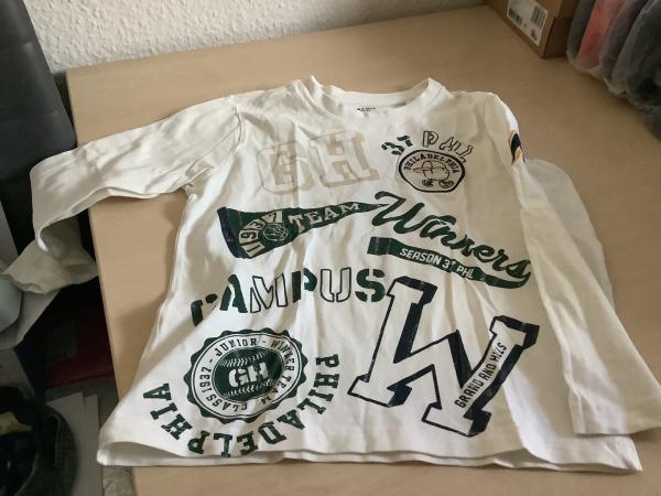 Grand & Hills Kinder-T-Shirt "Kampfsport" weiß