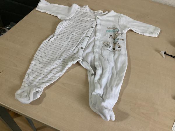 Einteiliger Baby-Overall mit Tiermotiv Größe 56