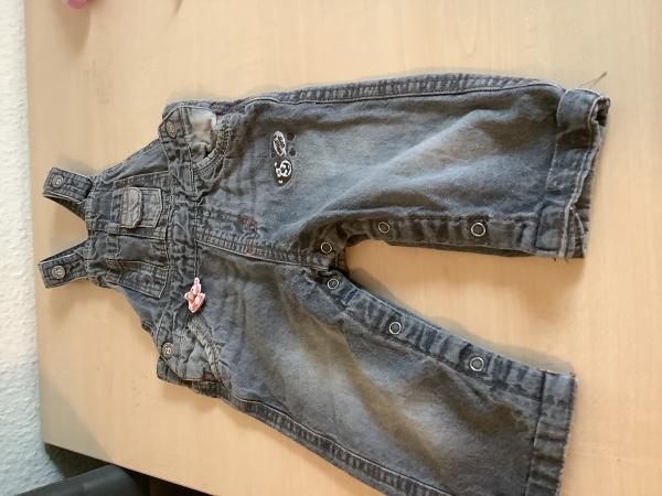 Jeans-Latzhose für Kleinkinder