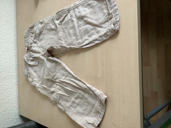 Helle kinder-Hosen aus Leinen