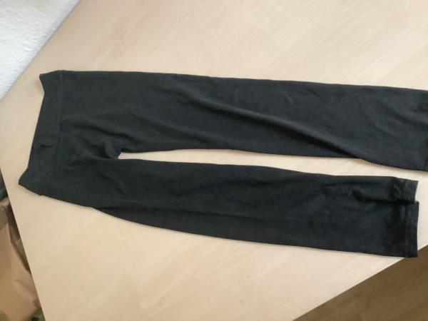 Schwarze Leggings aus Baumwolle gr.122/128