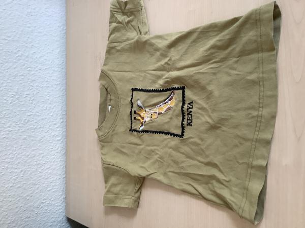 Khalids Kinder T-Shirt mit Giraffen-Motiv,Größe 2Jahre 